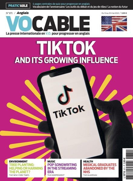 Vocable Anglais – 12 Mai 2022 Cover