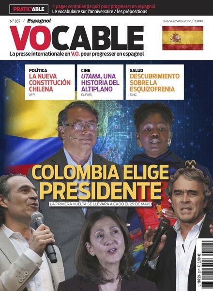 Vocable Espagnol – 12 Mai 2022 Cover