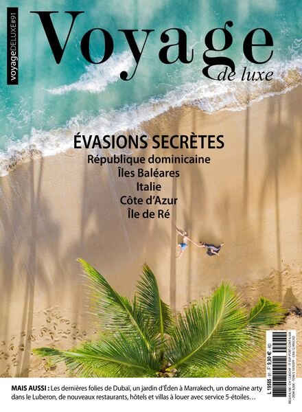 Voyage de Luxe – N 91 2022 Cover