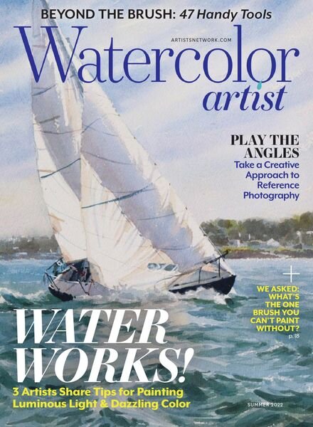 Watercolor Artist – March 2022 Cover