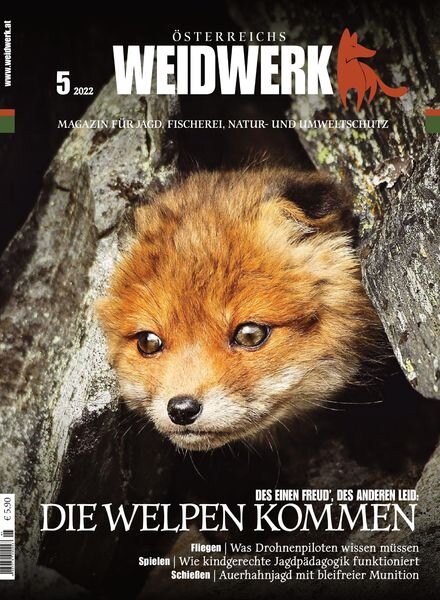 WEIDWERK – Mai 2022 Cover