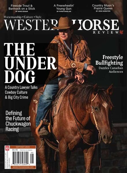 Western Horse Review – September-October 2019 Cover