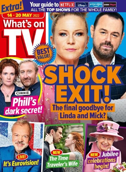 What’s on TV – 14 May 2022 Cover