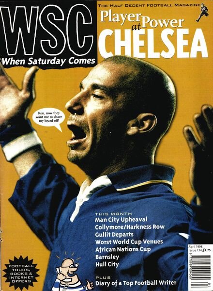 When Saturday Comes – April 1998 Cover