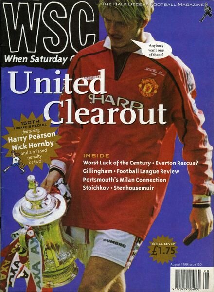 When Saturday Comes – August 1999 Cover