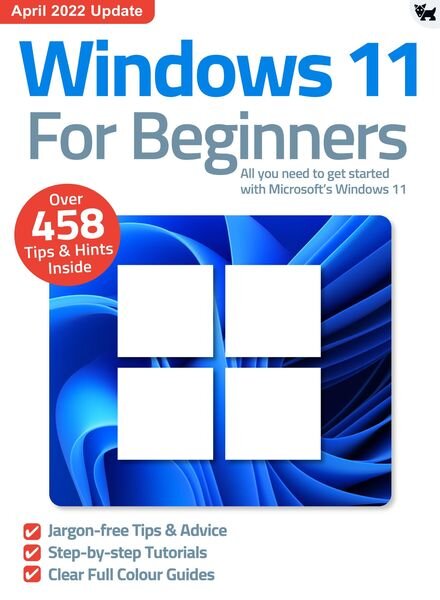 Windows 11 For Beginners – April 2022 Cover