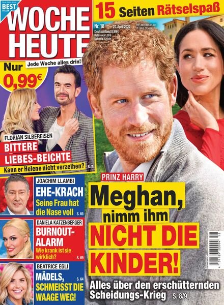 Woche Heute – 27 April 2022 Cover