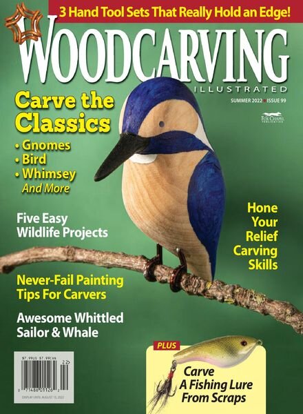 Woodcarving Illustrated – April 2022 Cover