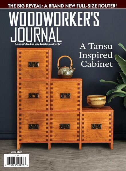 Woodworker’s Journal – June 2022 Cover