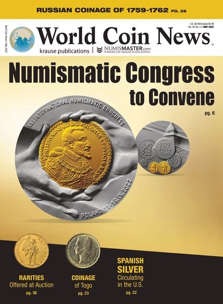 World Coin News – May 2022 Cover