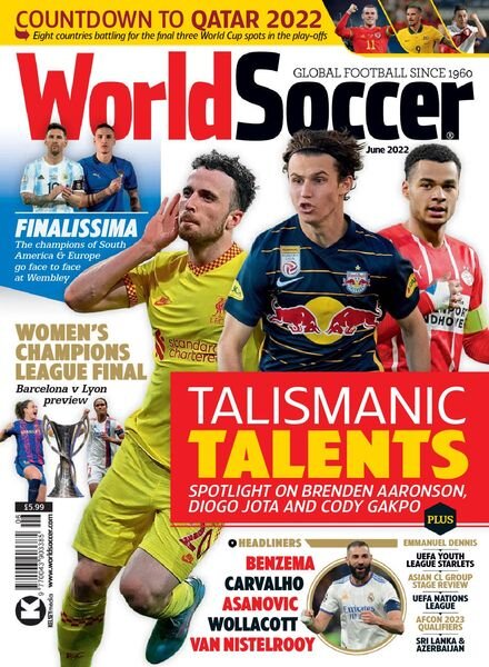 World Soccer – June 2022 Cover