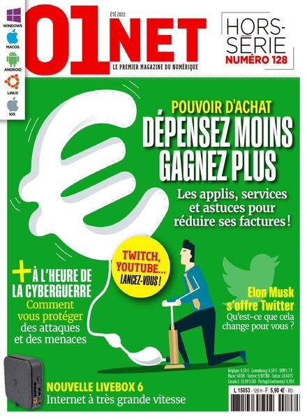 01net – Hors-Serie – juin-juillet 2022 Cover