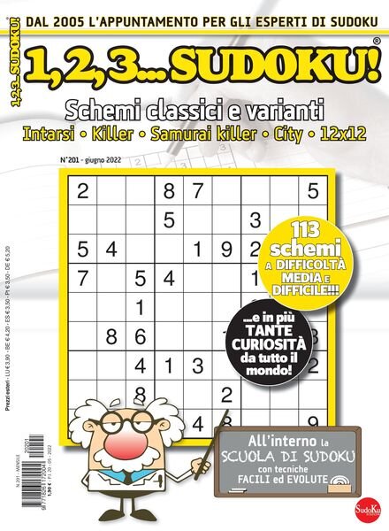 123 Sudoku – giugno 2022 Cover