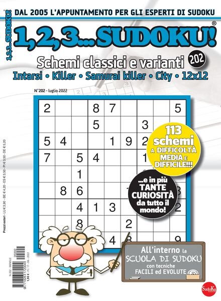 123 Sudoku – luglio 2022 Cover