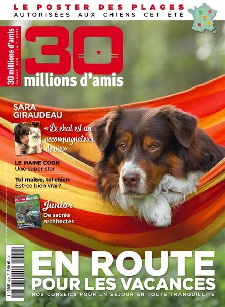 30 Millions d’Amis – Juin 2022 Cover