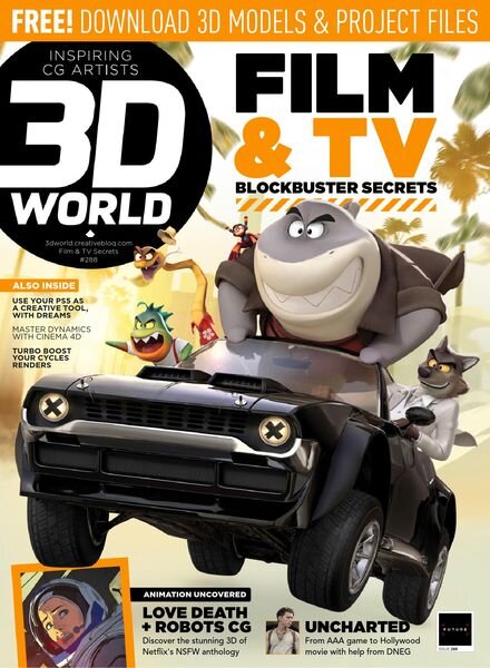 3D World UK – August 2022 Cover
