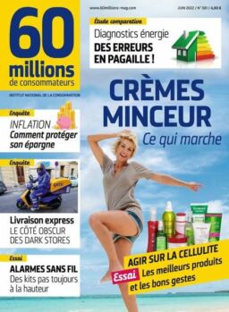 60 Millions de Consommateurs – Juin 2022