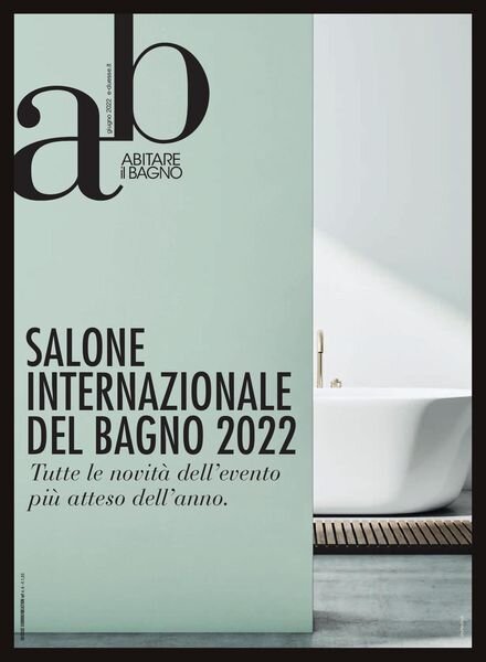 Abitare il bagno – Giugno 2022 Cover