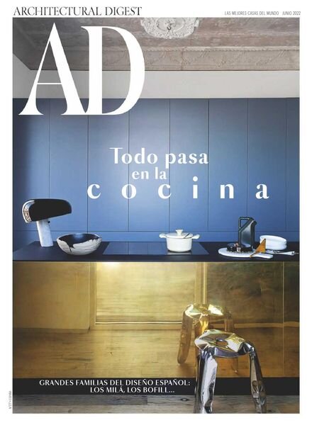 AD Architectural Digest Espana – junio 2022 Cover