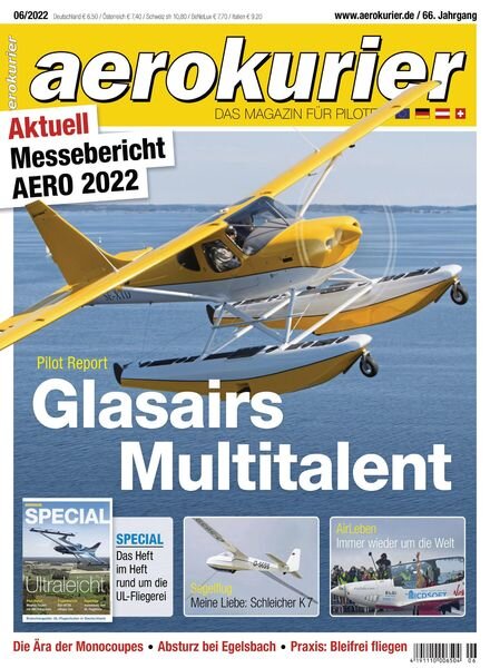Aerokurier Germany – Juni 2022 Cover