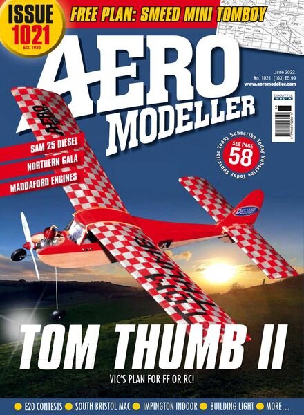 AeroModeller – Issue 1021 – June 2022 Cover