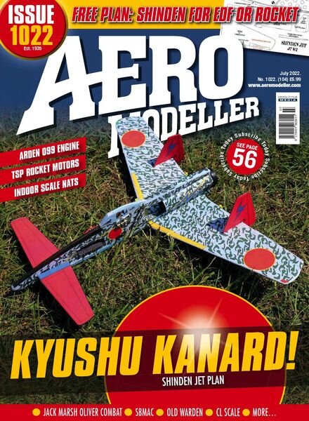 AeroModeller – Issue 1022 – July 2022 Cover