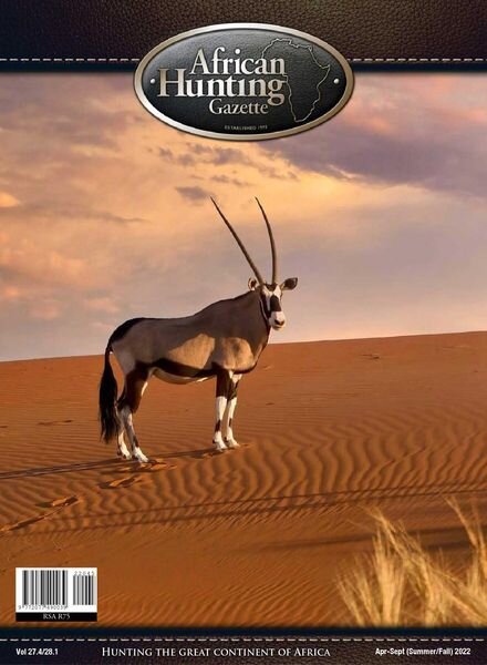 African Hunting Gazette – April 2022 Cover