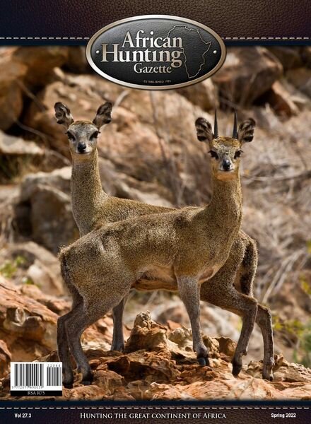 African Hunting Gazette – March 2022 Cover