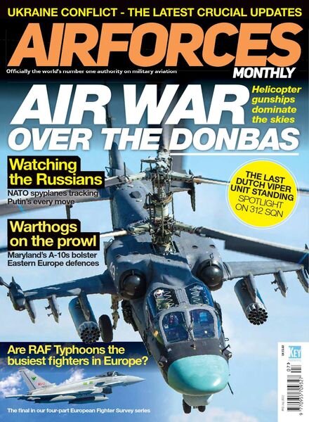 AirForces Monthly – Issue 412 – July 2022 Cover