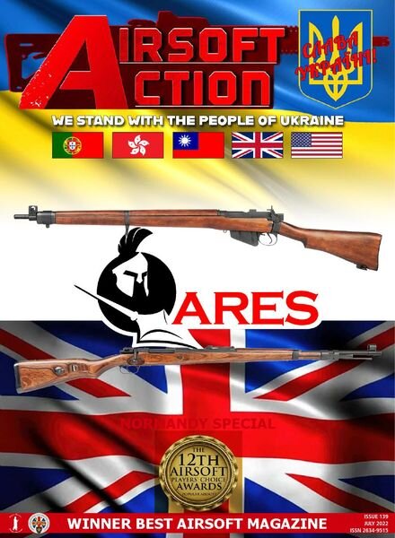 Airsoft Action – Issue 139 – July 2022 Cover