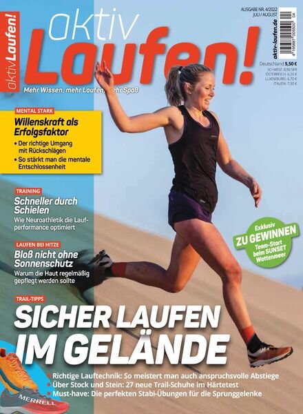 aktiv Laufen – Juni 2022 Cover