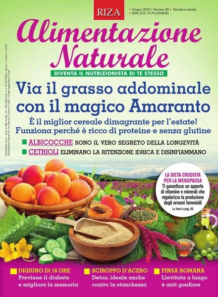 Alimentazione Naturale – Giugno 2022 Cover
