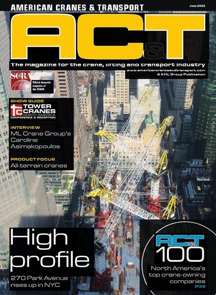 American Cranes & Transport – June 2022 Cover