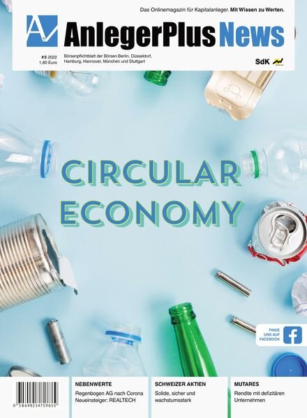AnlegerPlus News – 21 Mai 2022 Cover