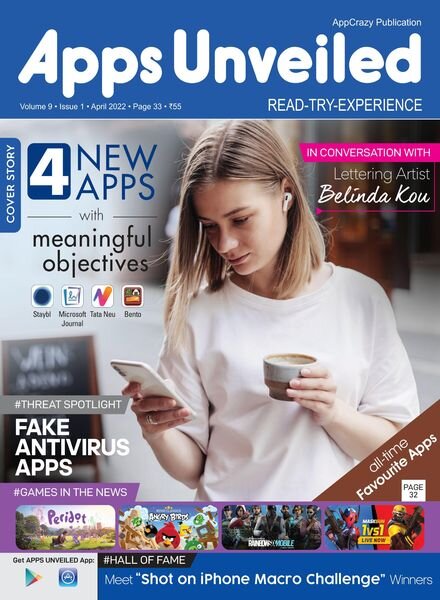 Apps Unveiled – June 2022 Cover