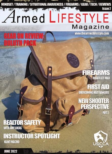Armed Lifestyle Magazine – Issue 2 – June 2022 Cover
