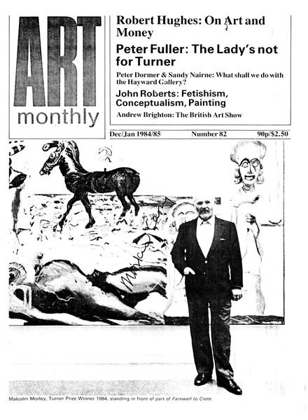 Art Monthly – Dec-Jan 1984-85 Cover