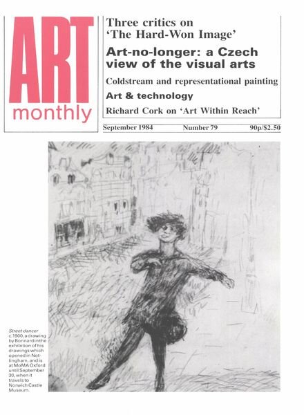 Art Monthly – September 1984 Cover