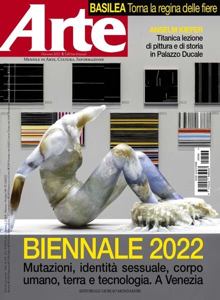 Arte N586 – Giugno 2022 Cover