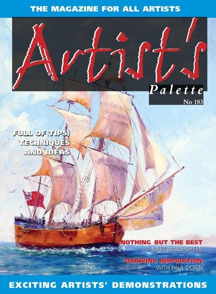 Artist’s Palette – Issue 183 – May 2022 Cover