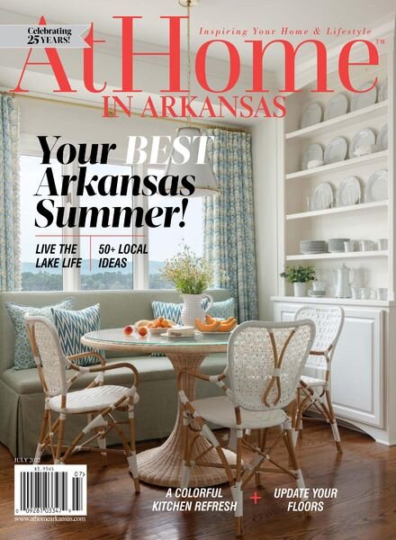 At Home in Arkansas – July 2022 Cover