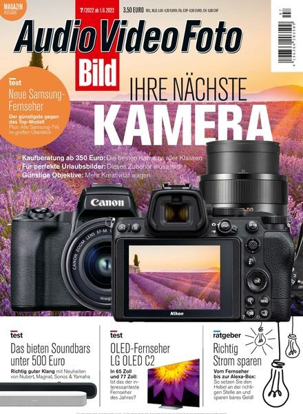 Audio Video Foto Bild – Juli 2022 Cover