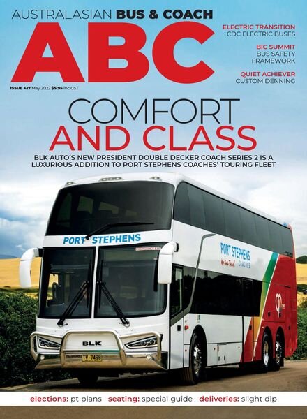 Australasian Bus & Coach – May 2022 Cover