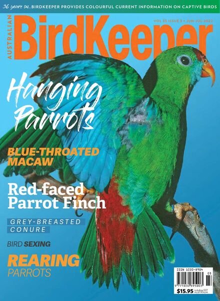 Australian Birdkeeper – June-July 2022 Cover