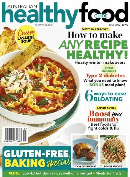 Australian Healthy Food Guide – July 2022 Cover