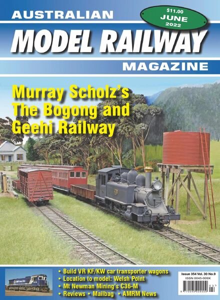 Australian Model Railway Magazine – June 2022 Cover