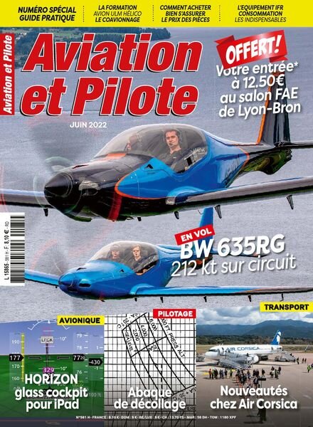 Aviation et Pilote – Juin 2022 Cover