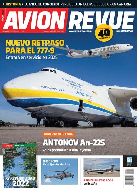 Avion Revue Internacional – mayo 2022 Cover