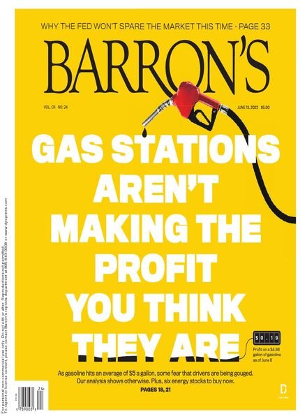 Barron’s – June 13 2022 Cover