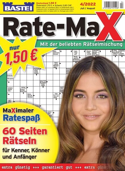 Bastei Rate-Max – Juni 2022 Cover
